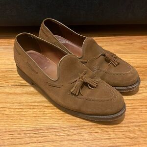 Ralph Lauren tessel suede loafer, made in Spain, size 9